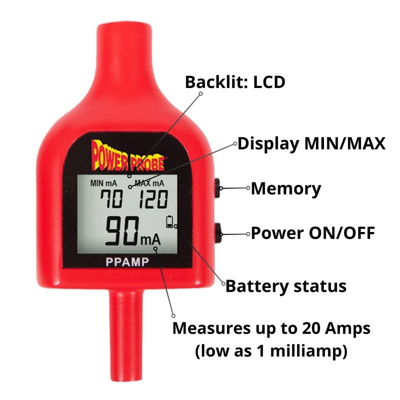 Power Probe Amp Adapter Tip for Live Current in Automotive Electrical Diagnostics - Image 2